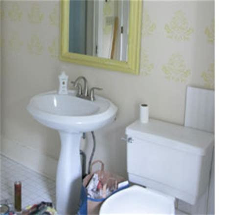 home dzine bathrooms   hide  disguise  pedestal sink