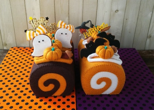 ハロウィンロールケーキ キラキラガールズのスイーツコレクション 楽天ブログ