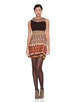 Winter Island Vestido Copenhague (Marrón)