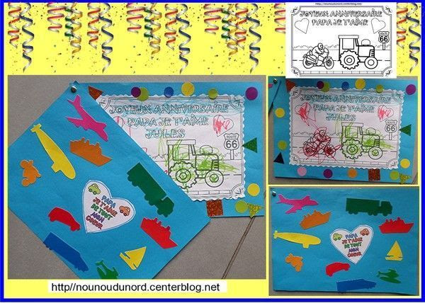 Activite Anniversaire Papa