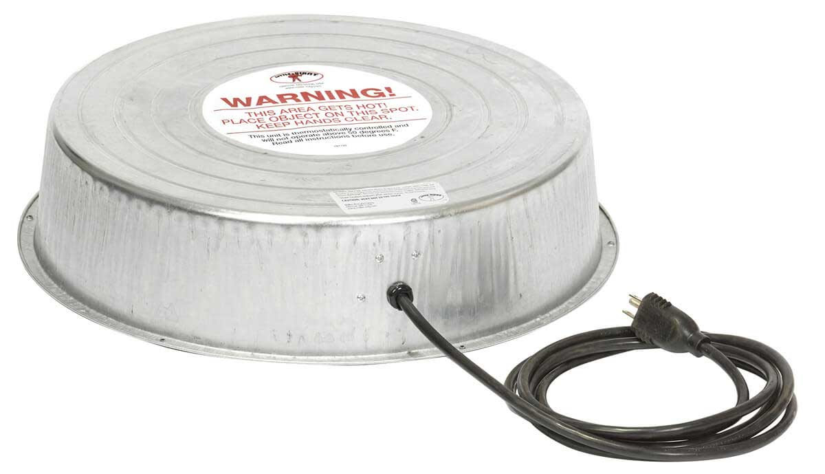 Electric Water Heater Base Little Giant ( - Poultry Health - Poultry ...