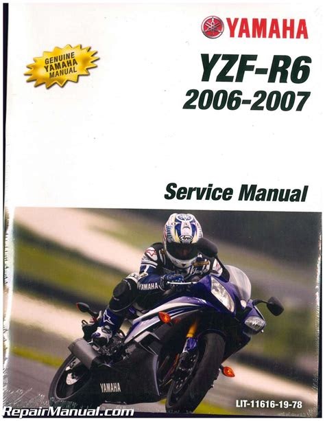 Download 2006 2007 Yamaha Yzf R6 Service Repair Manual