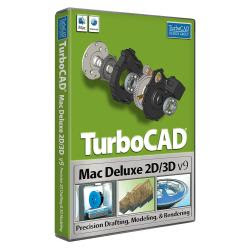 TurboCAD Mac Deluxe 2D/3D v9, Download Version