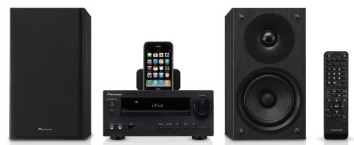 Pioneer X-HM50-K Kompaktanlage (CD/MP3-Player, FM mit RDS, Apple iPod Dock,100 Watt, USB 2.0) schwarz