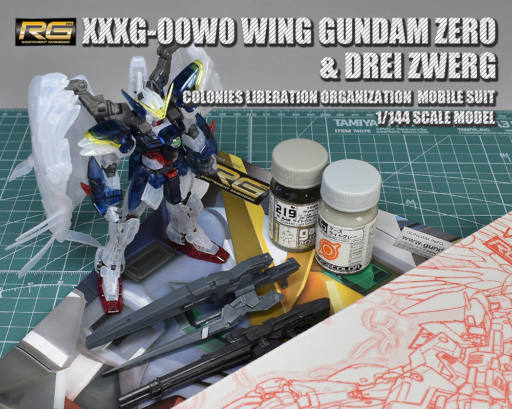 Rg ウイングガンダムゼロew ドライツバークの制作 改修 プロポーション変更など ガンダムブログはじめました