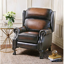 Get Abbyson Living Mowen Leather Pushback Recliner Before Too Late