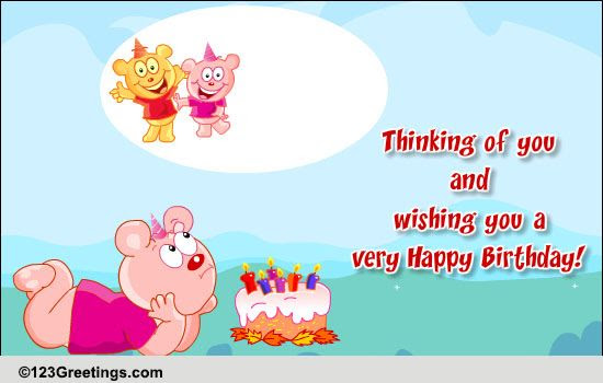 Missing U On Your Birthday Free Miss You eCards 