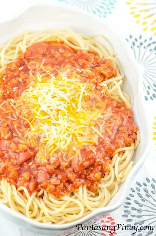 Filipino Style Spaghetti_