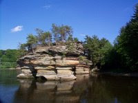 Dells of the Wisconsin River - May of 2002 by Amadeust