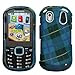 Snap-On Protector Case Phone Cover for Samsung Intensity II U460 - Blue Plaid thumb