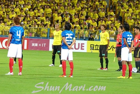 黙祷 レイソル戦 マリノス悲しみをこえて 中村俊輔 ジュビロ マリノス エスパニョール セルティック情報