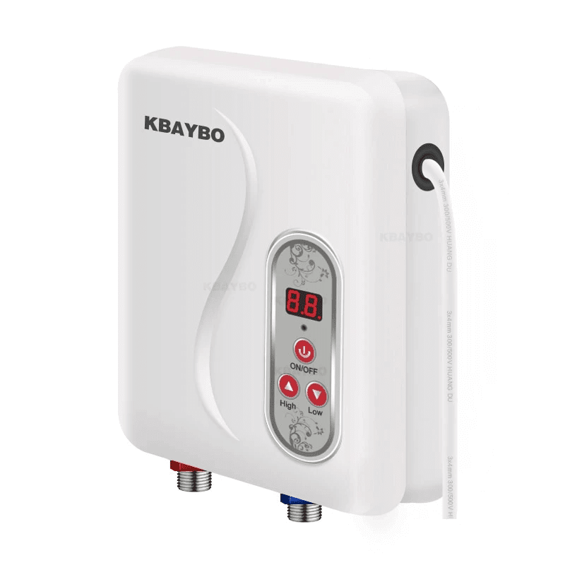 Small Electric Instant Tankless Hot Water Heater 7000W ...