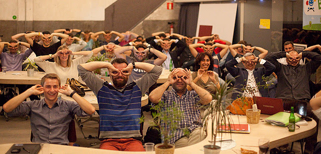 Miembros españoles de Ouishare. | Kike Carbajal