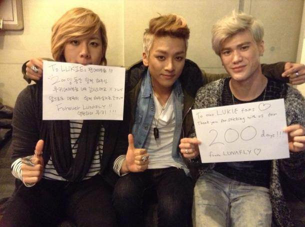 130414 officialLUNAFLY 200 hari debut