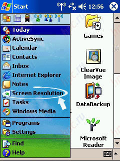 Toshiba e800: the first Pocket PC with a VGA-resolution!