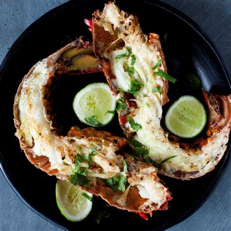 barbequed lime  chilli crayfish recipe