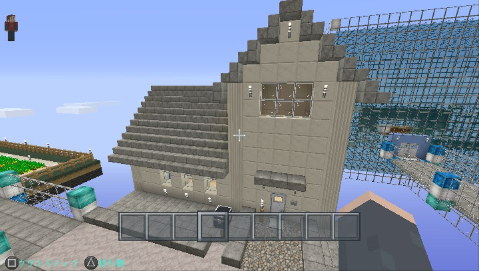 マインクラフト 石英の家 ４軒目 Psvita日記