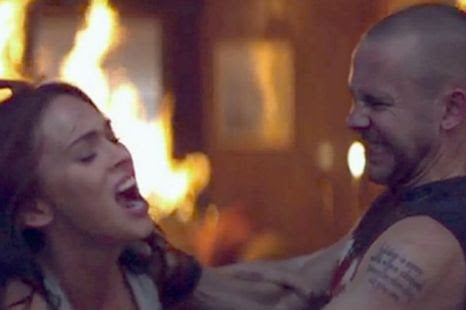 Megan Fox Love The Way You Lie Make Up. The video shows Megan Fox and