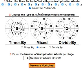 6,7,8,9 x Table Worksheets - Free Printable PDF