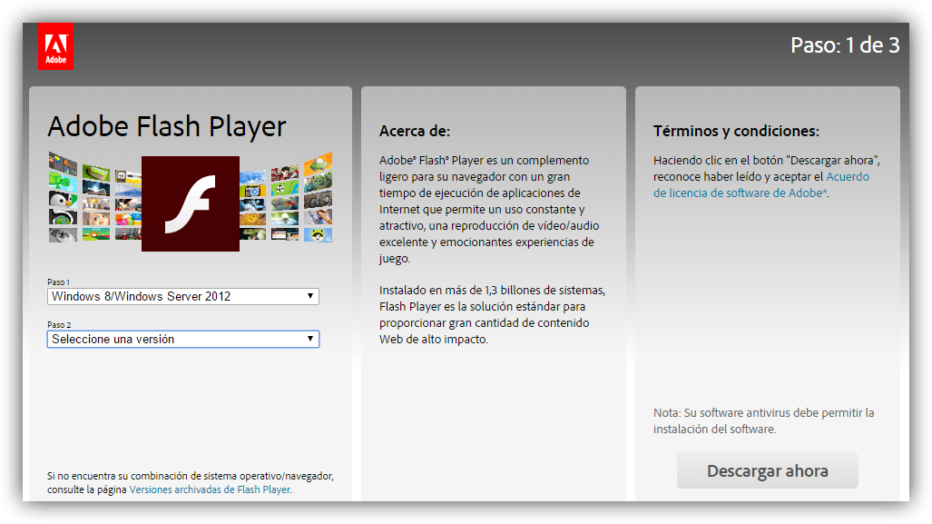 Adobe Flash Player 18 se centra en Windows 10 y Microsoft Edge