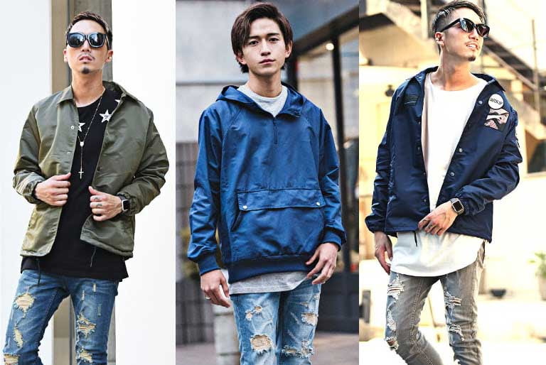 ナイロンジャケット厳選メンズコーデ4選 Evamag エバマグ