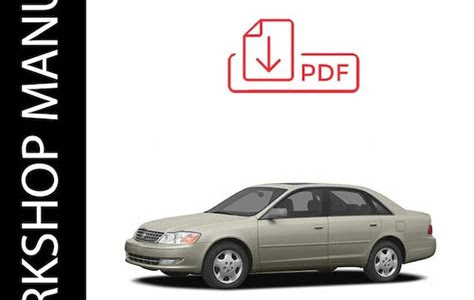Read toyota avalon 1999 manual download Audible Audiobooks PDF