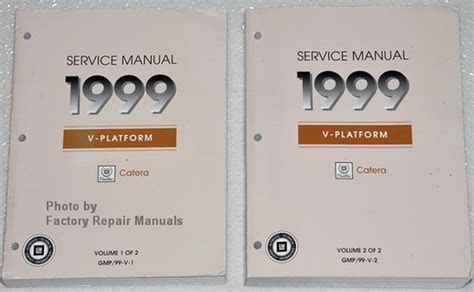 Free 1999 Catera Service And Repair Manual (PDF / ePub)