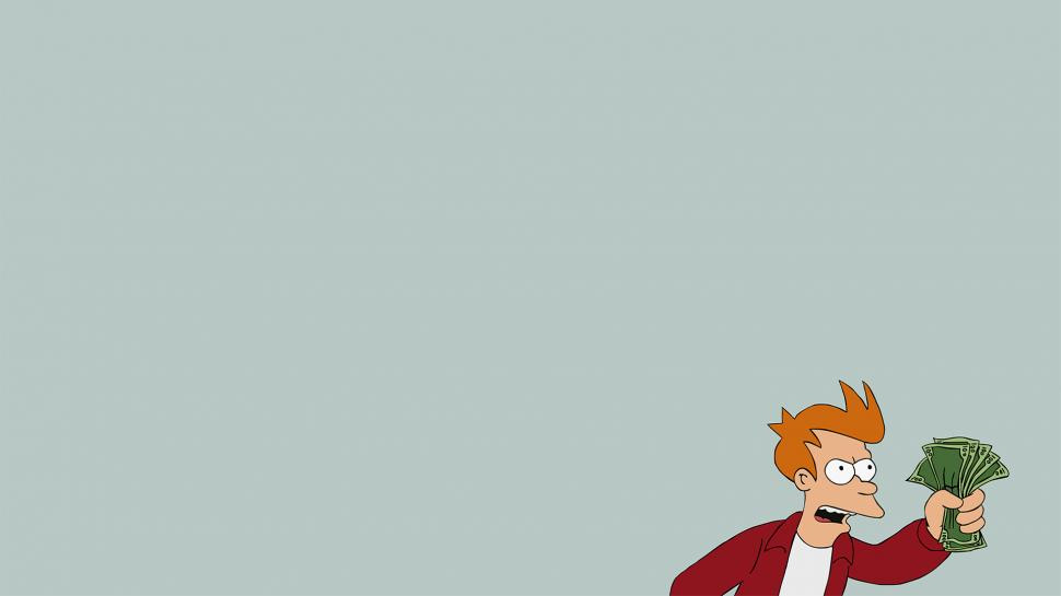 Fry Money Cash Currency Futurama HD wallpaper | anime | Wallpaper Better