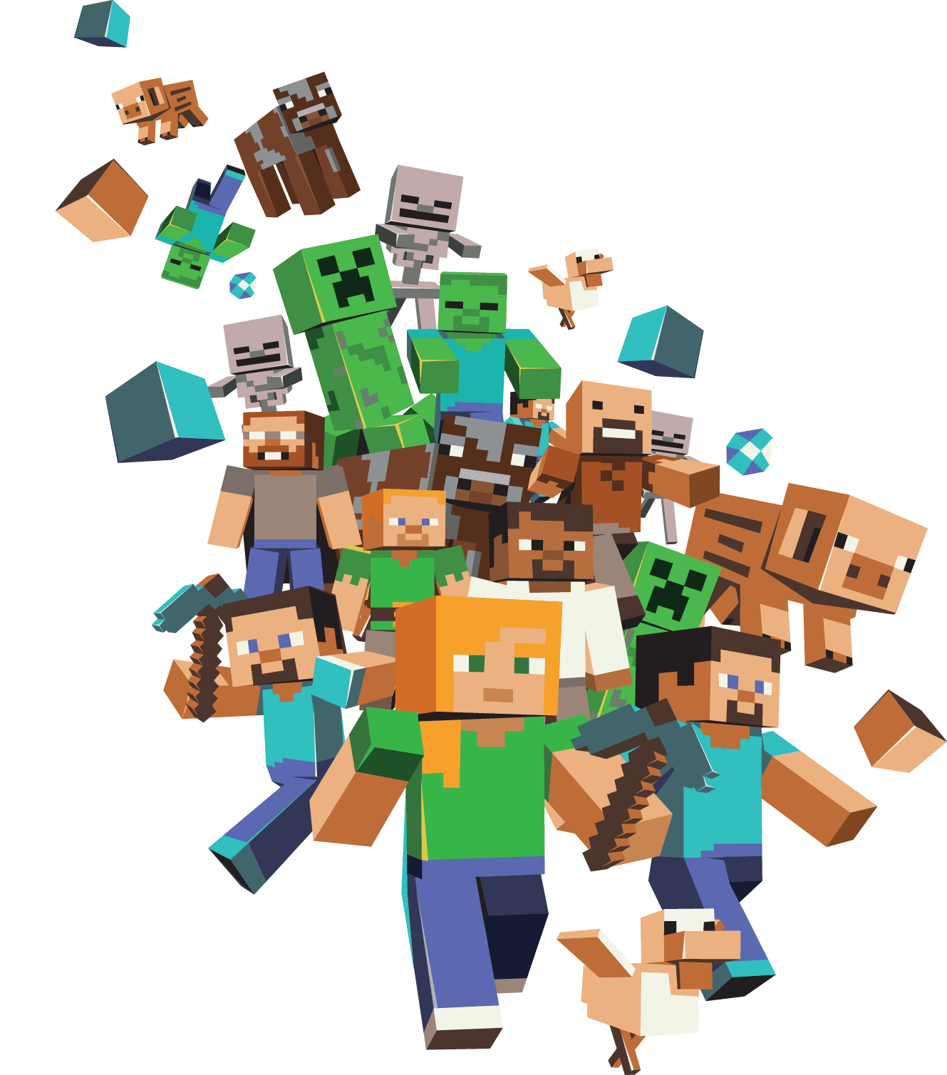 Download Minecraft PNG Transparent Minecraft.PNG Images. | PlusPNG