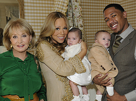 PIC: Meet Mariah Carey's Twins, 6 Months, Moroccan and Monroe!