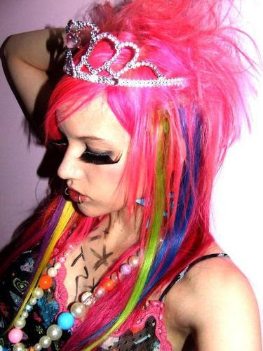 emo scene hairstyle. AWESOME emo scene hair