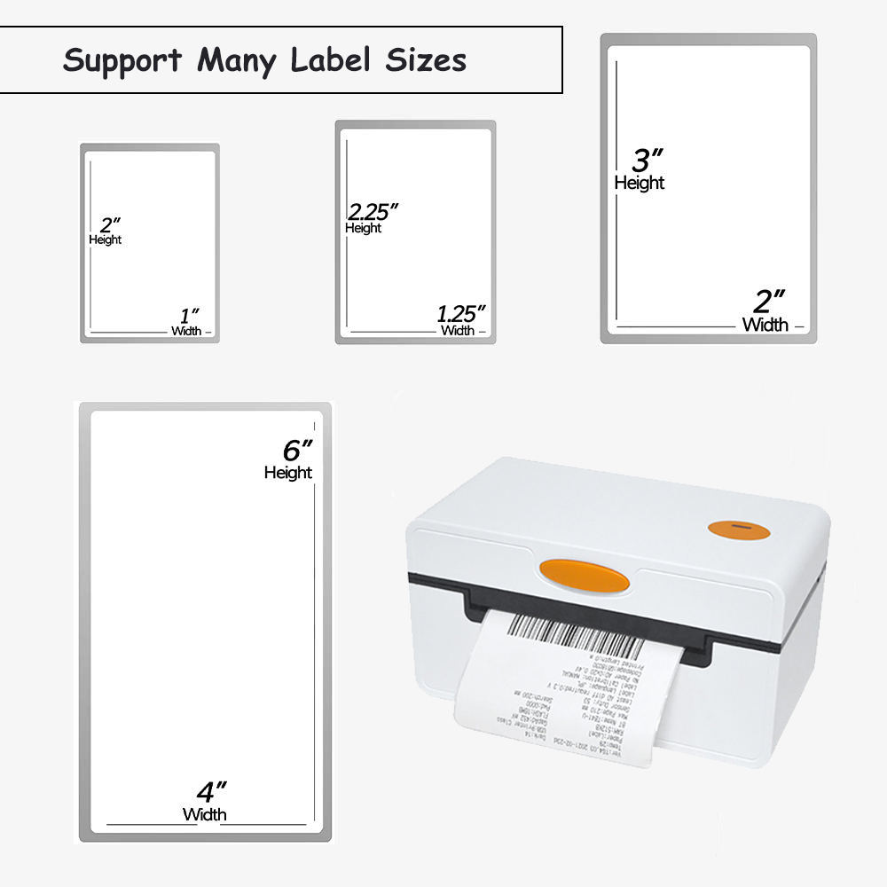 Cheap Price Thermal Printer Printing Shipping Labels On Dymo Labelwriter  4xl 450 Turbo Printing Blank Labels Usb Hermess Printer - Buy Hermess ...
