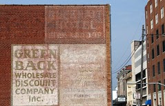 green back ghost sign