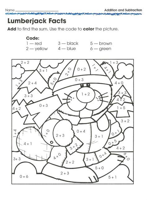Color by number worksheets are fun for youngsters learning about numbers and colors, and the resources offered by the tutors have creative designs. easy color by number worksheets for kindergarten 101 coloring