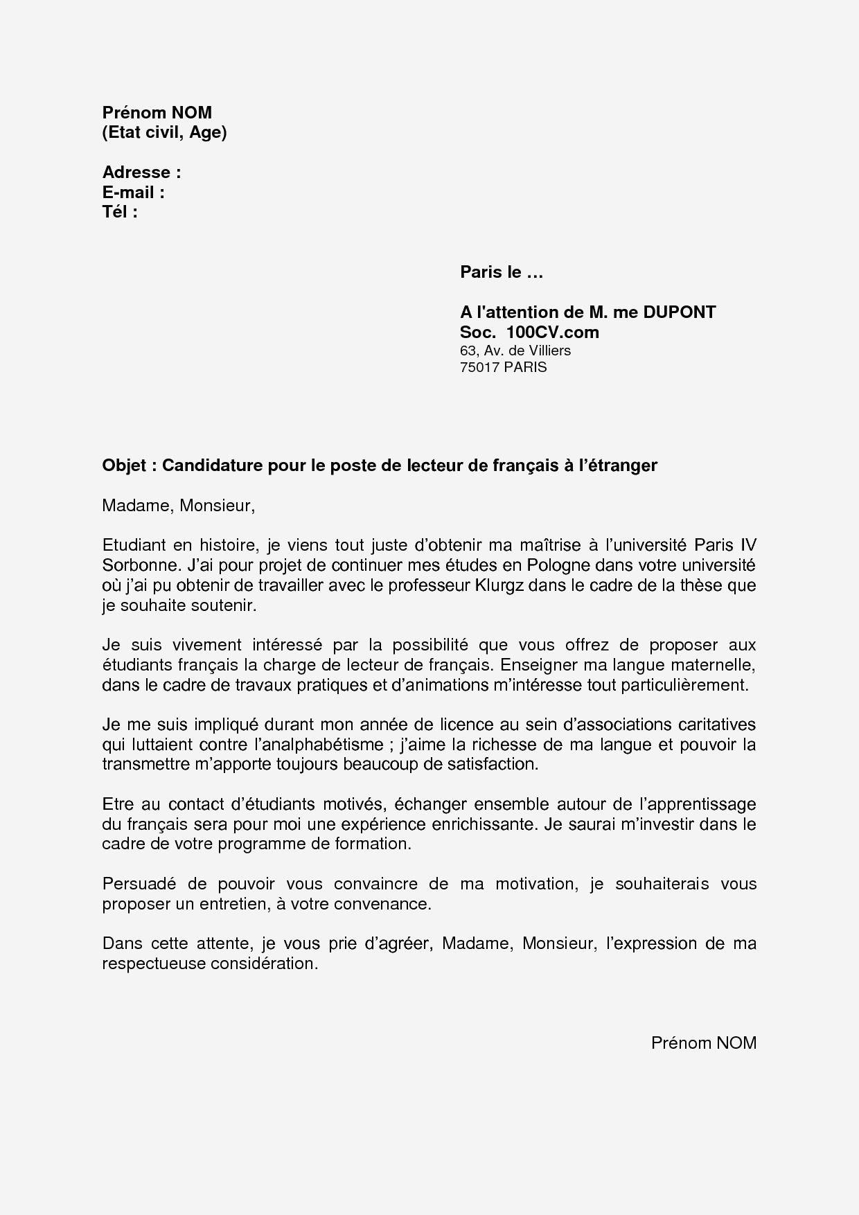 Lettre de motivation de réorientation - laboite-cv.fr