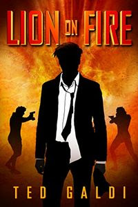 Lion on Fire by Ted Galdi