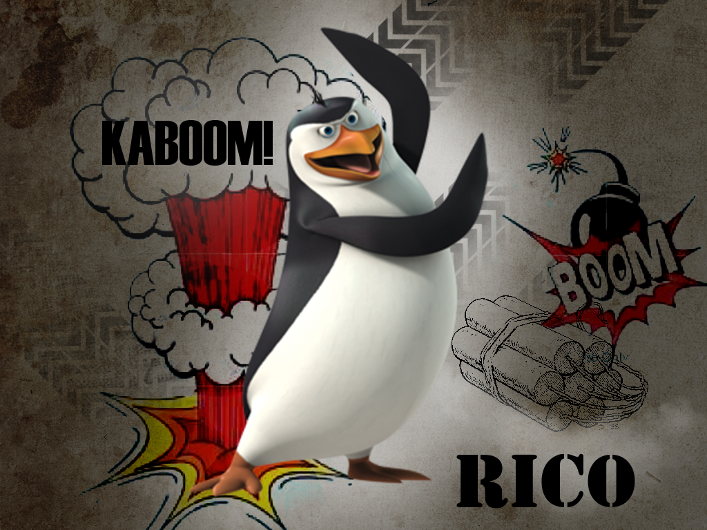 Rico ペンギンズ From マダガスカル 壁紙 ファンポップ