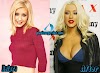 Christina Aguilera Before And After Breast Implants