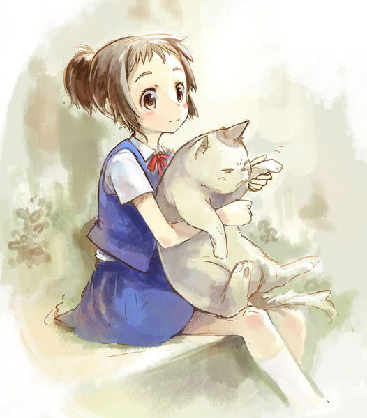 猫の恩返し 癒しの可愛いキャラクター壁紙 イラスト 高画質画像まとめ 写真まとめサイト Pictas