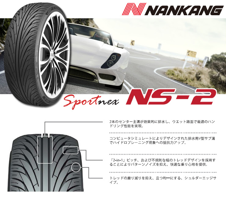 Nankang ナンカン Ns 2の性能比較 気になる評価は 輸入タイヤ情報局