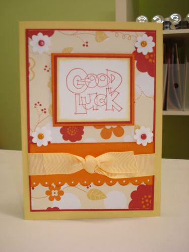 Washington apple good luck card