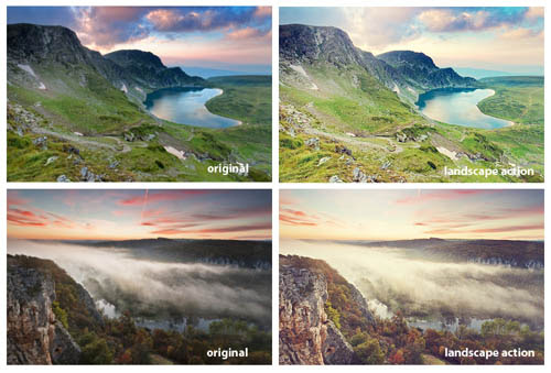 Landscape action by EliseEnchanted Landscape action