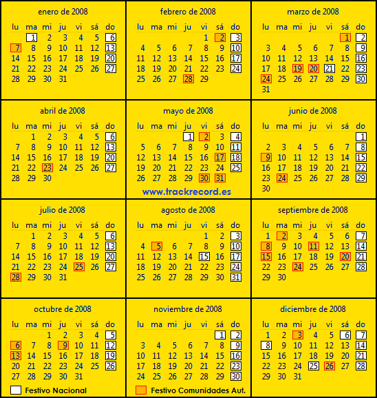 calendario laboral navarra 2008