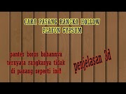 Paling Viral Cara Pasang Rangka Hollow Plafon Gypsum Penjelasan D, Paling Heboh!