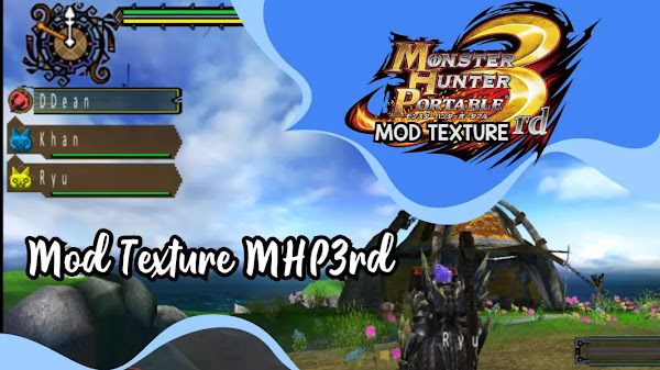 Download Mod HD Texture Pack Monster Hunter Portable 3rd (MHP3rd) PPSSPP