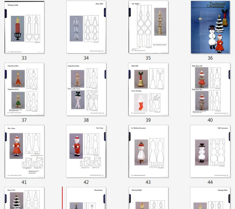 128 Compound Scroll Saw Patterns Pdf Plans DIY Free Download plans 