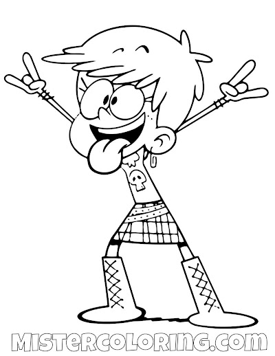 Loud House Coloring Pages
