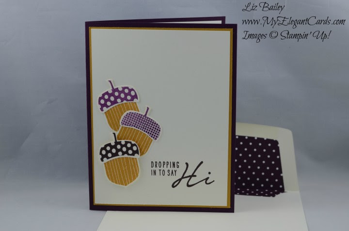 Stampin' Up! Acorny Thank You
