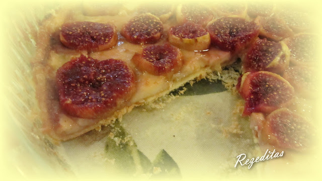 TARTA DE HIGOS Y CREMA PASTELERA