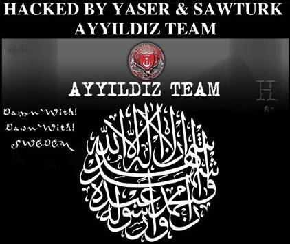 Hacked site